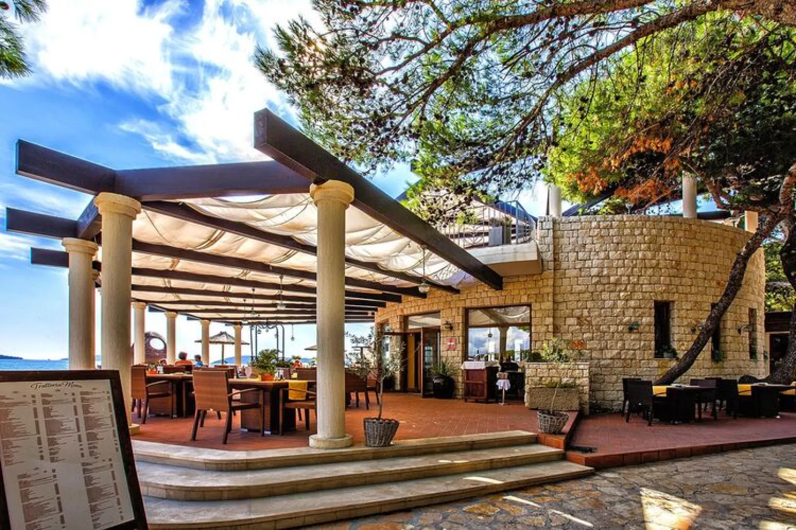 Villas Kornati in Amadria Park Camping Sibenik - 3-Raum-App 4&3 A3 ca70 qm für 7 Pers-Buitenkant zomer