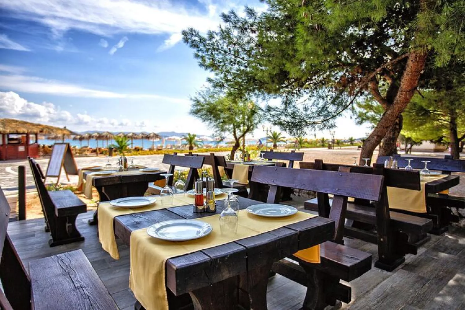 Villas Kornati in Amadria Park Camping Sibenik - 3-Raum-App 4&3 A3 ca70 qm für 7 Pers-Terras