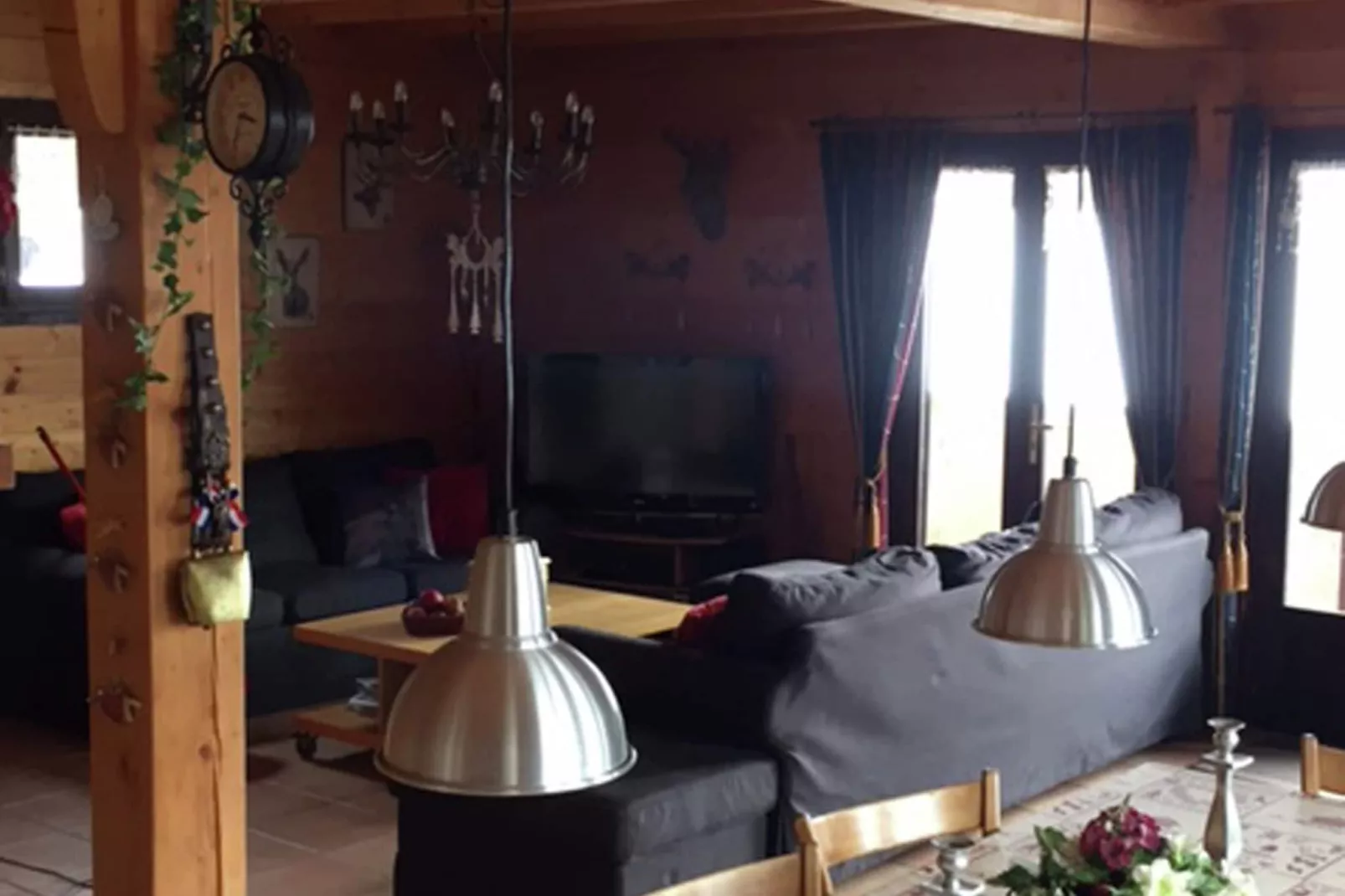 Chalet Sherwood Forest-Woonkamer