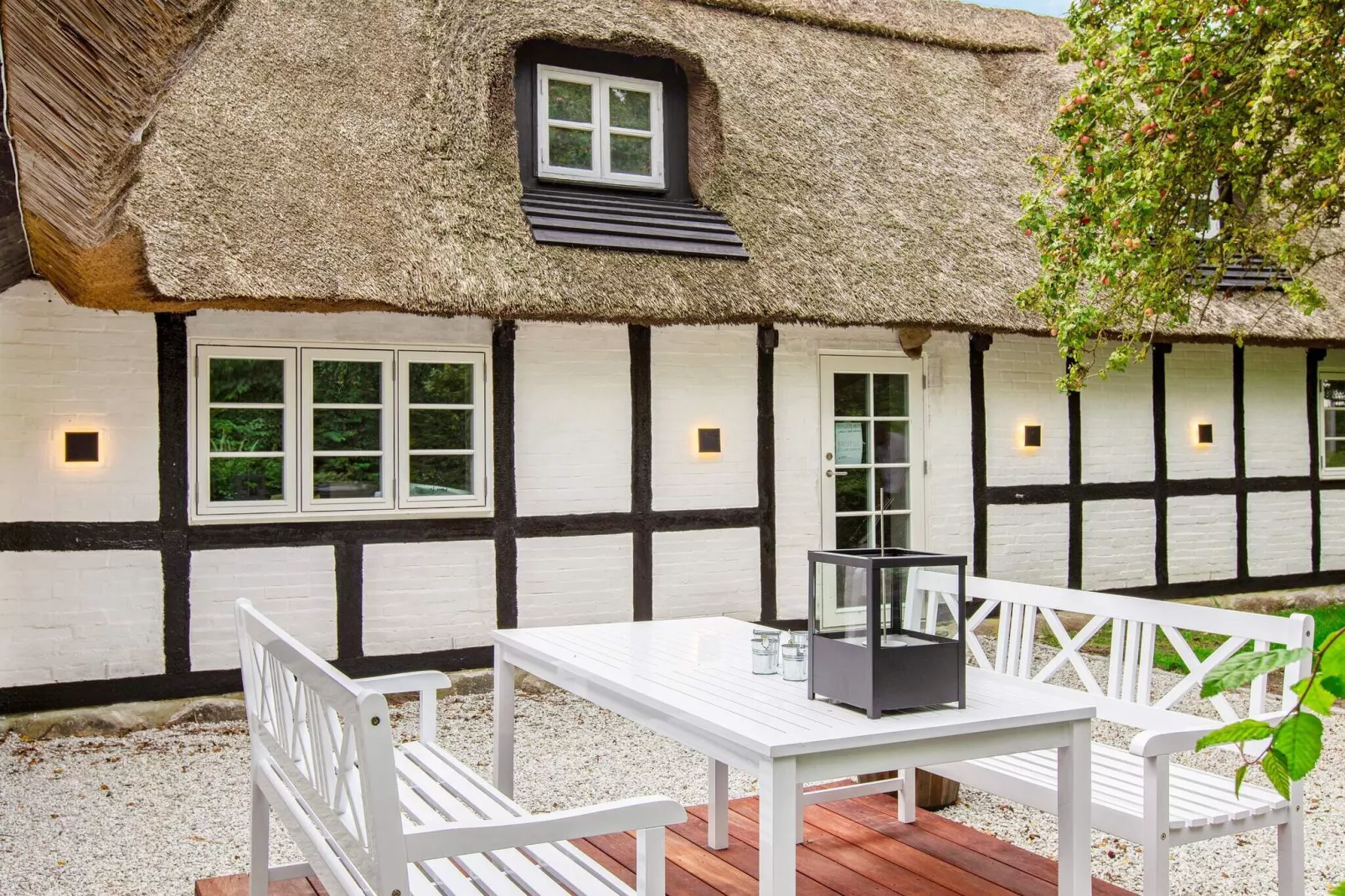 Idyllisch rietgedekt huisje-By Traum-Uitzicht
