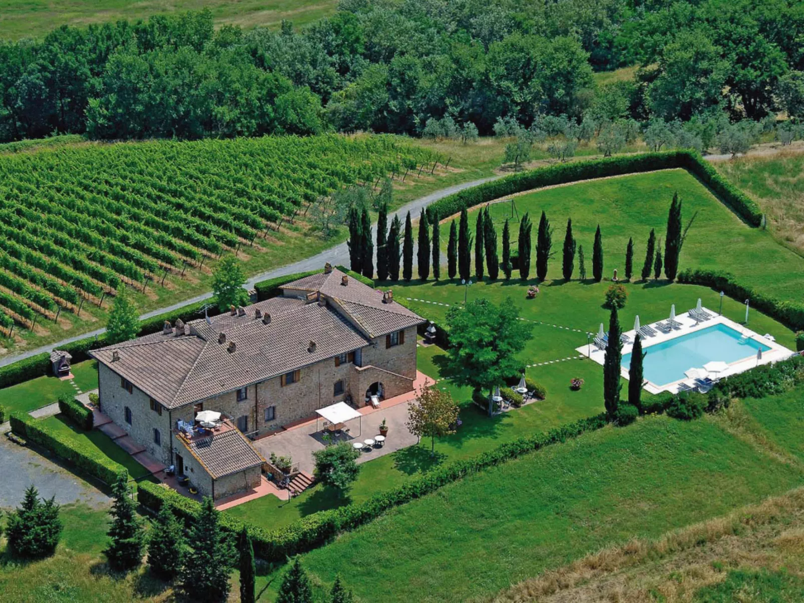 Casa Renai a San Gimignano-Buiten