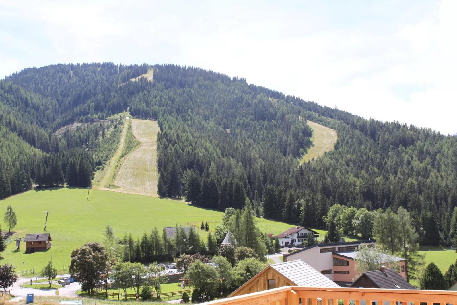 Chalet Quadrifoglio-Uitzicht zomer