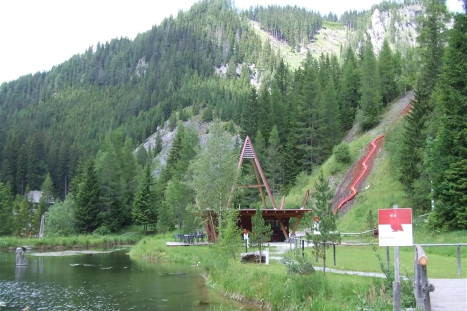 Chalet Quadrifoglio-Gebieden zomer 1km