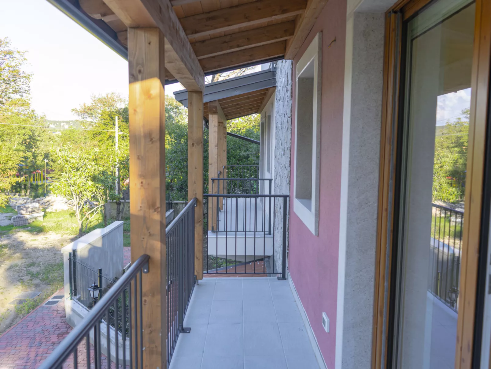 Residence Baia Rilke, App. Pineta-Buiten