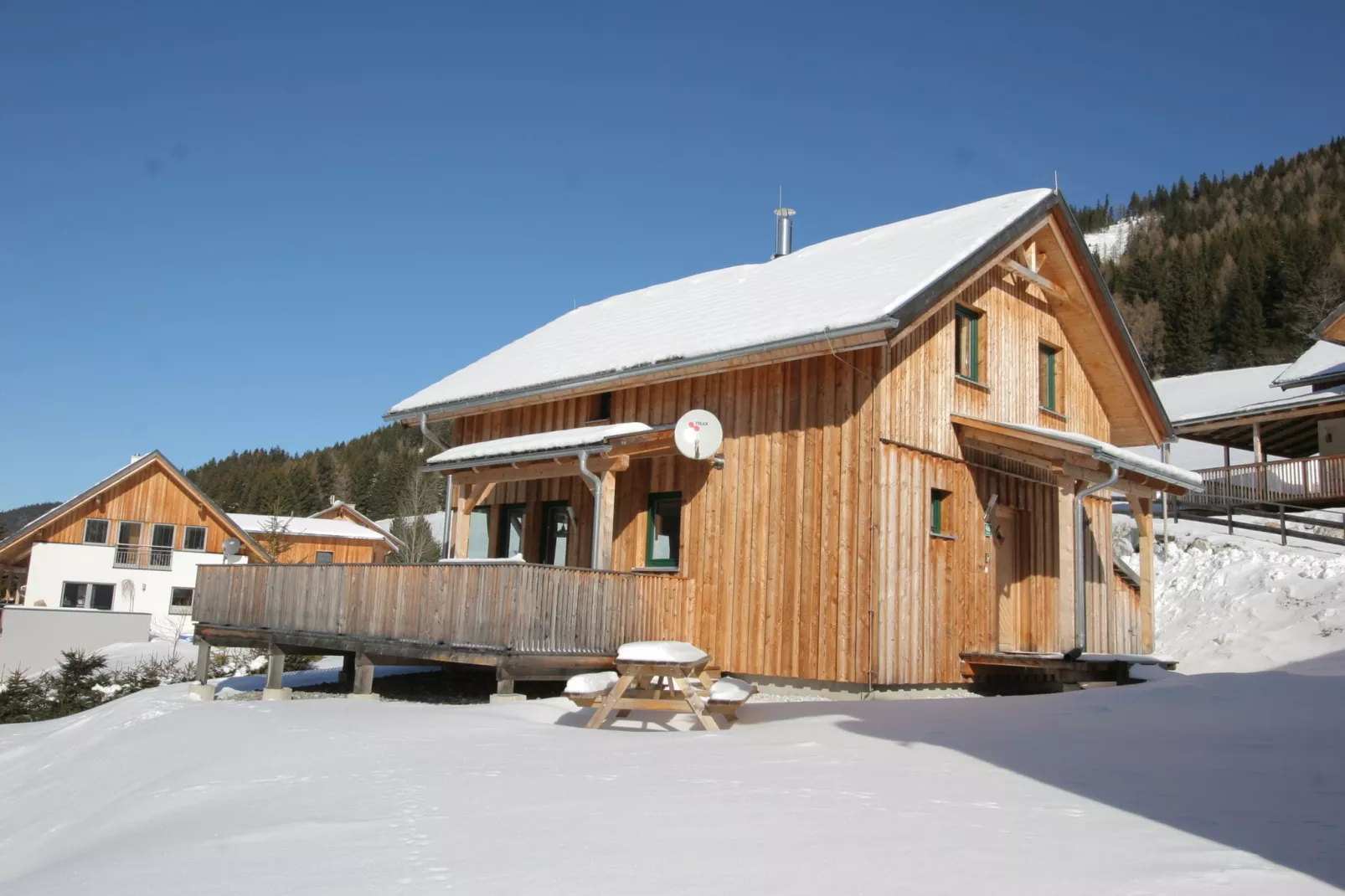 Chalet Eresma-Exterieur winter