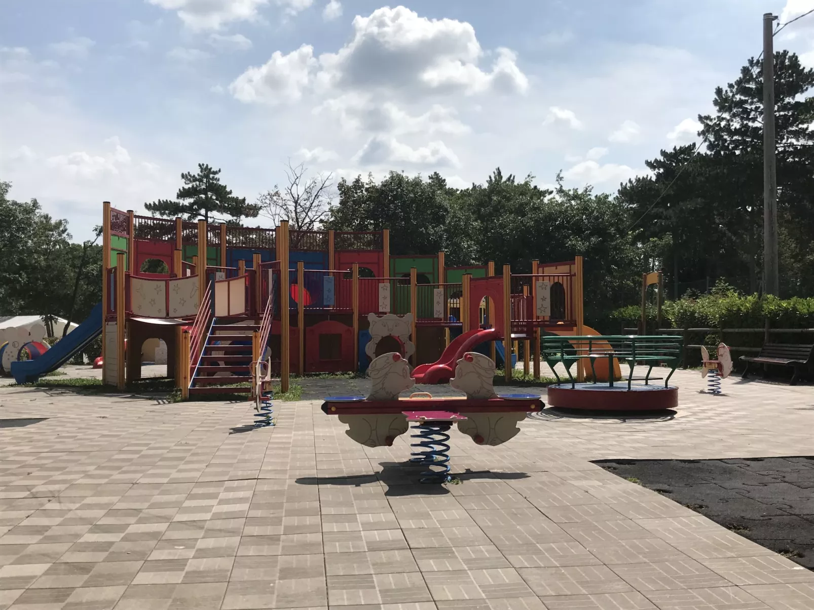 Camping Village Mare Pineta-Buiten