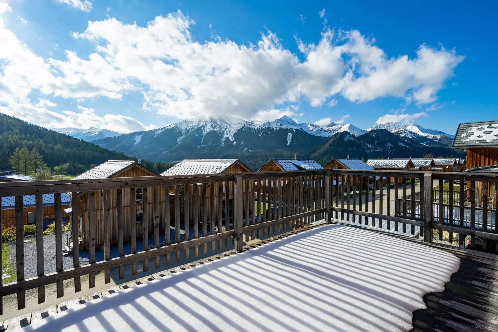 Luxe vakantiechalet in Steiermark met sauna-Uitzicht zomer