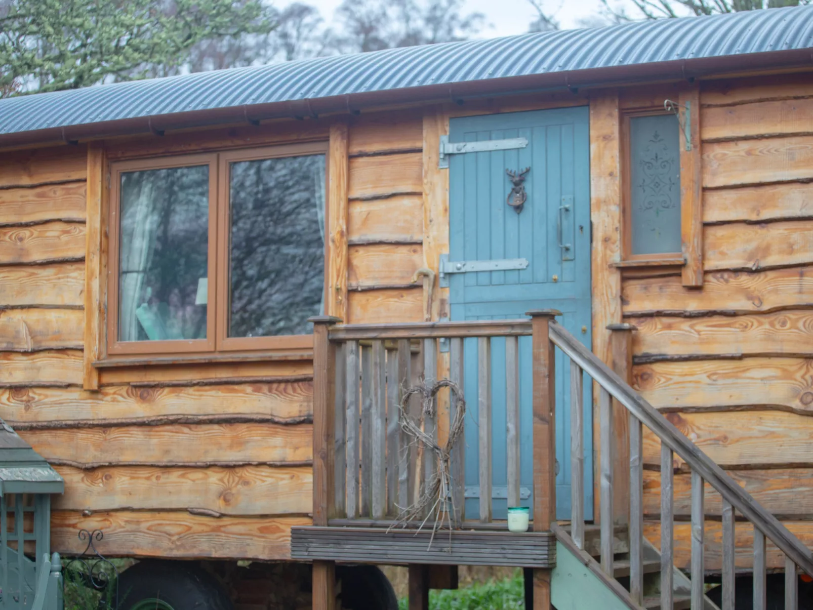 Shepherds Hut-Buiten