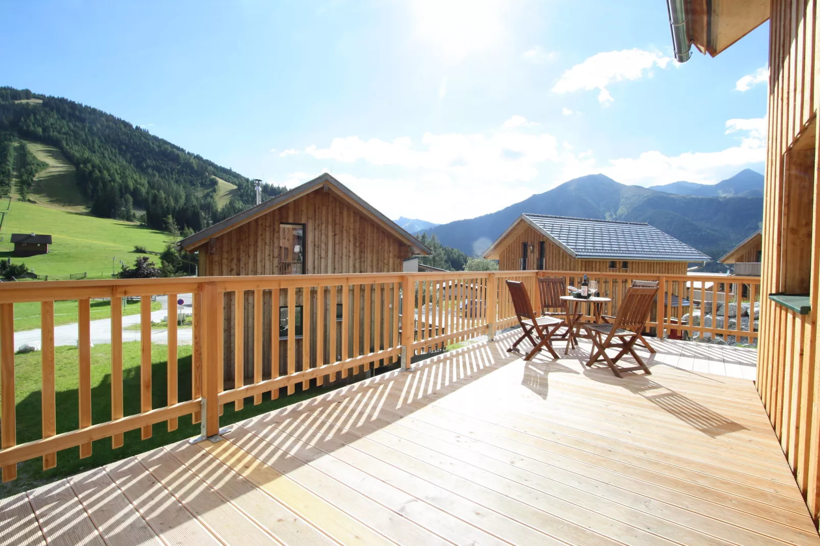 Chalet Edelweiss-Terrasbalkon