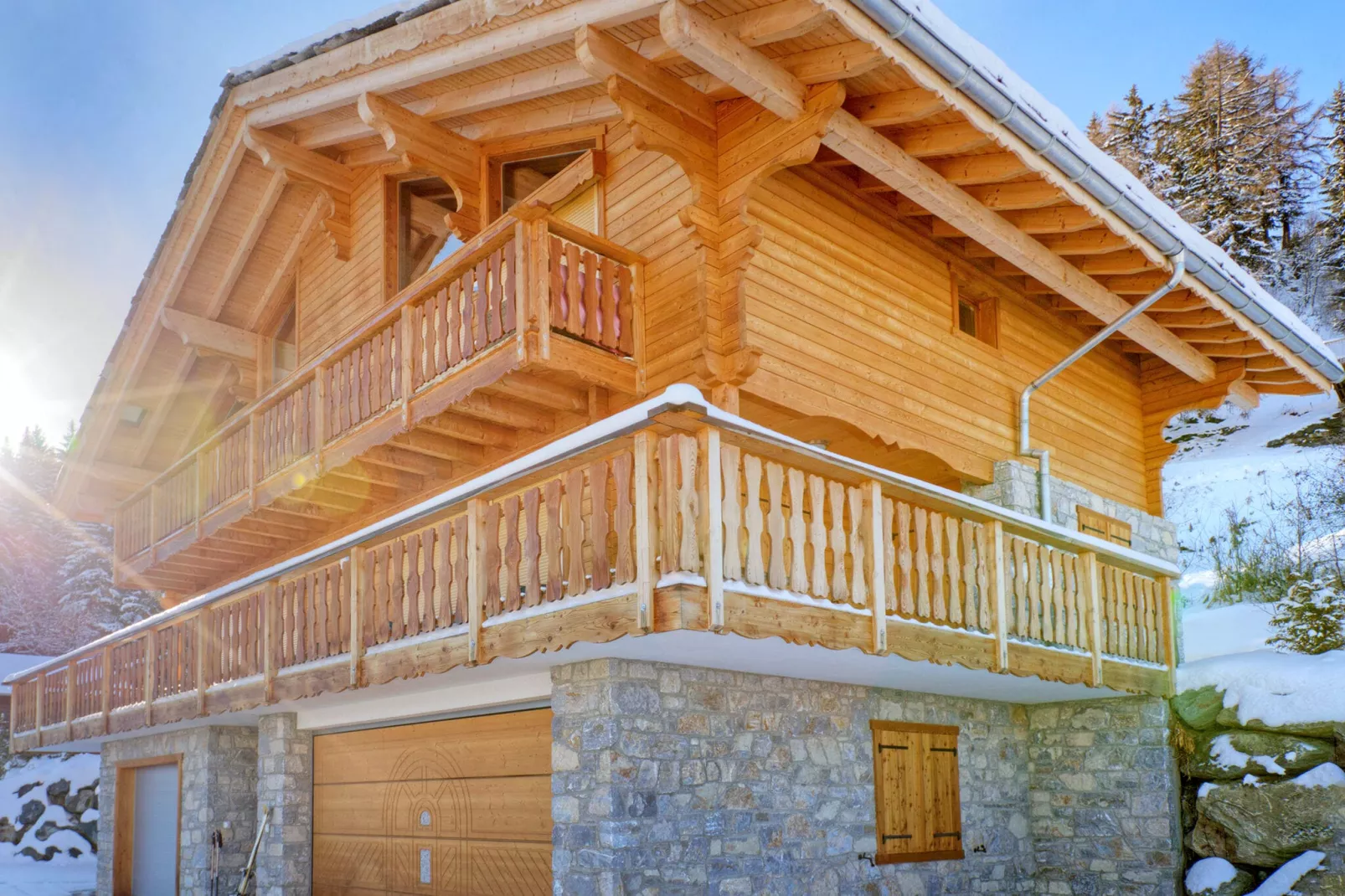 Chalet Teychenne Mungo-Exterieur winter