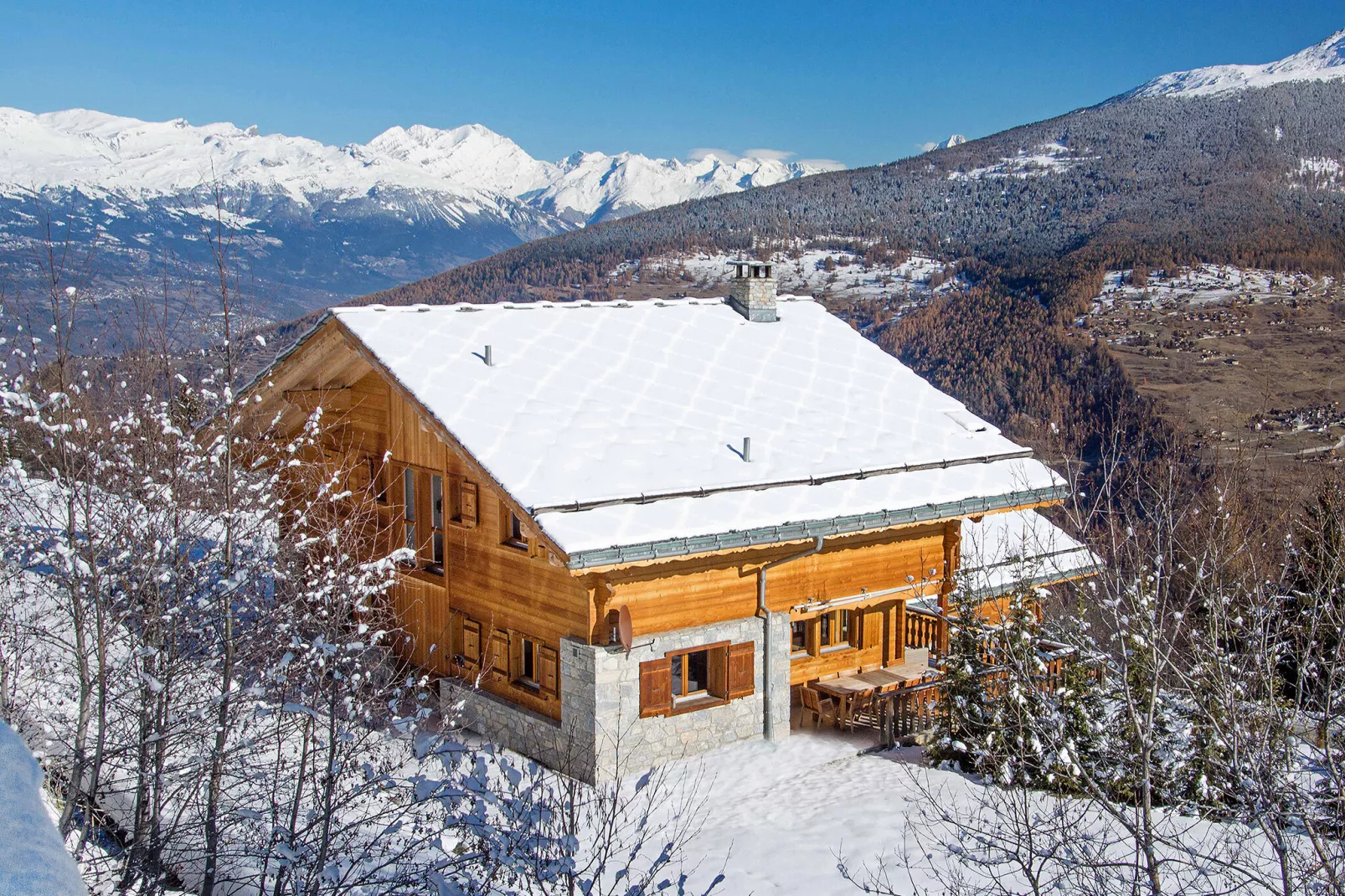 Chalet Teychenne Mungo-Exterieur winter