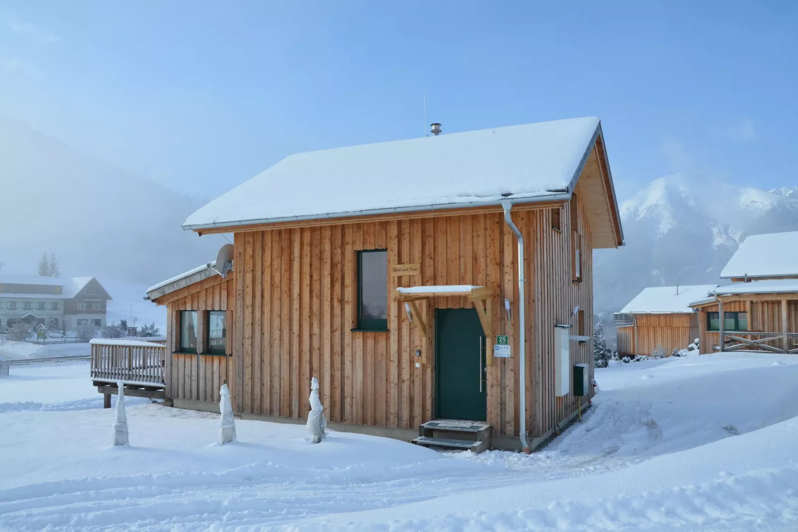 Chalet Heidi und Peter-Exterieur winter