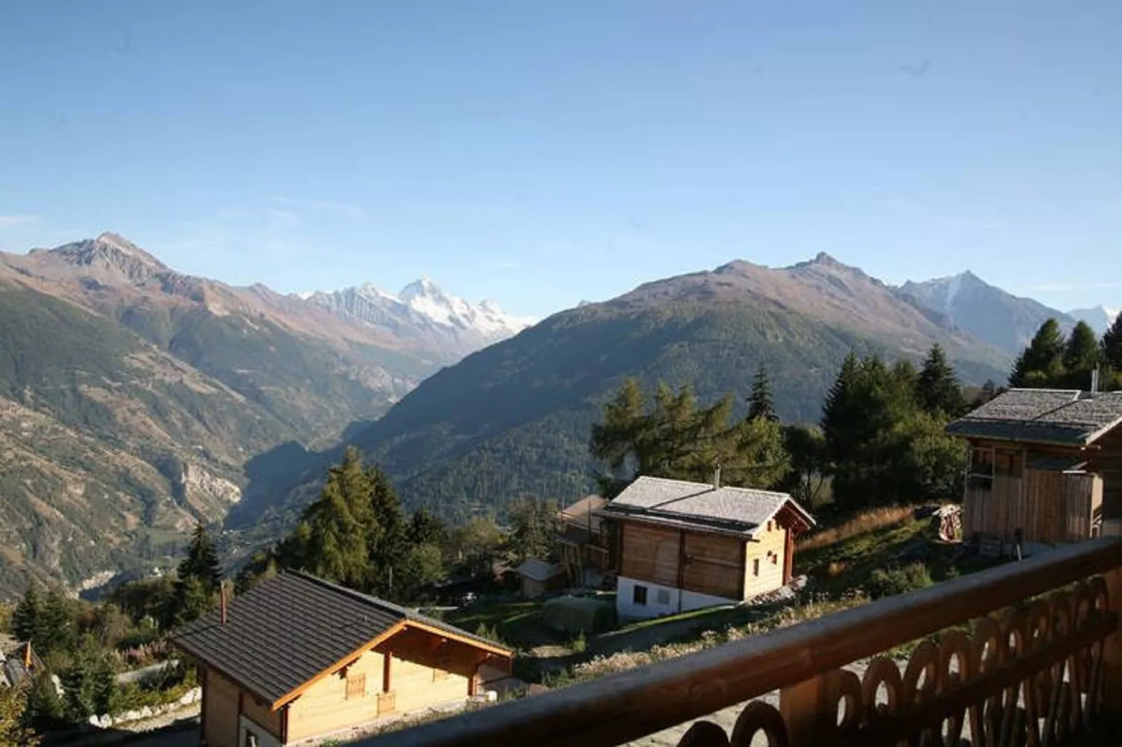 Chalet Perle des Collons-Uitzicht zomer