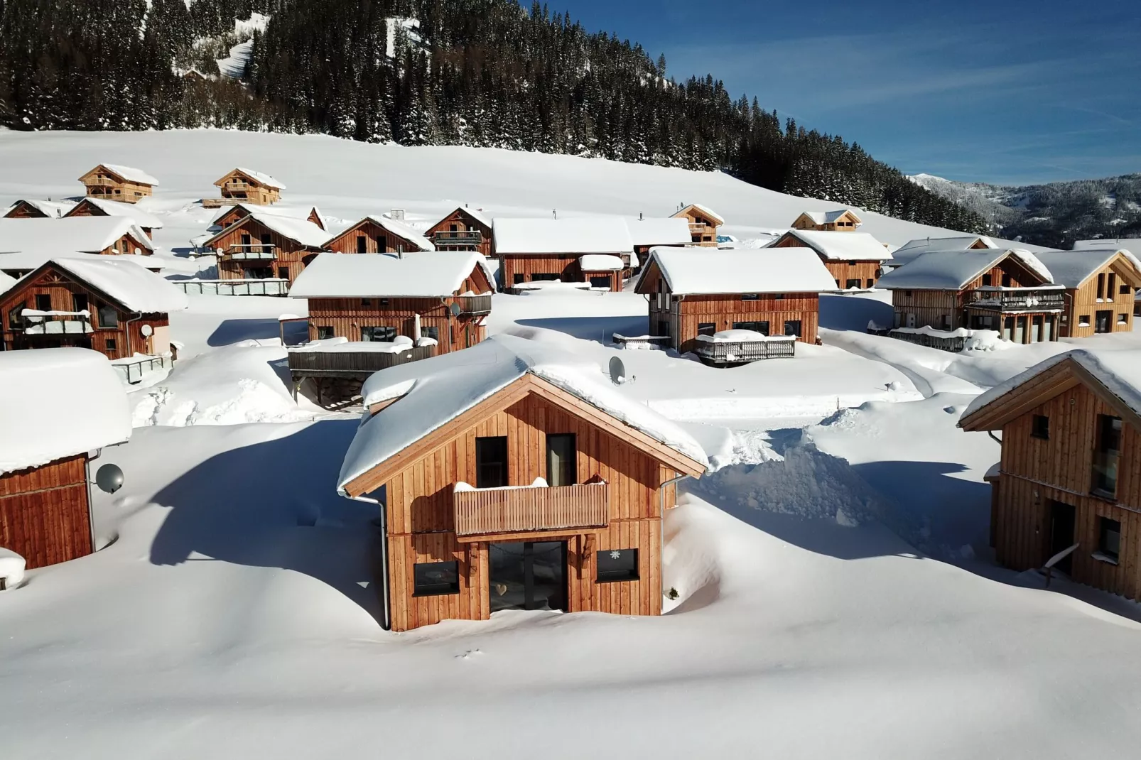 Almdorf Hohentauern 1-Exterieur winter