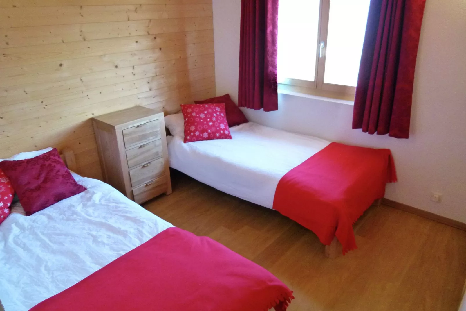 Chalet Ourson Blanc-Slaapkamer