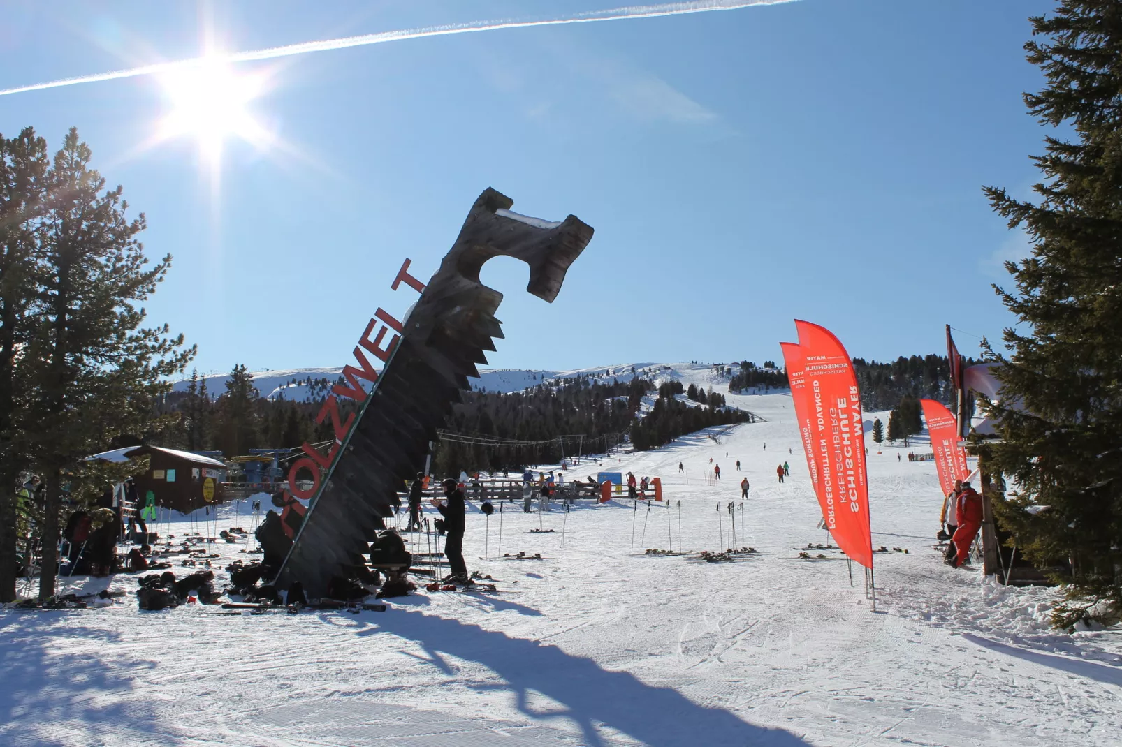 Ferienpark Kreischberg 1-Gebied winter 1km