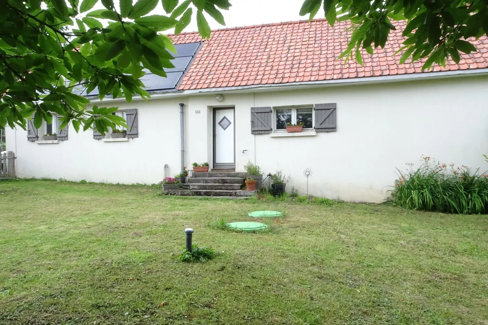 Ferienhaus in Boismont-Uitzicht zomer