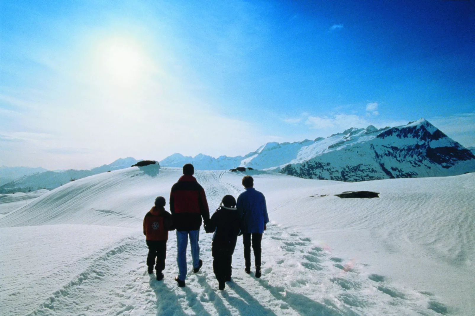 Des Etoiles-Gebied winter 20km