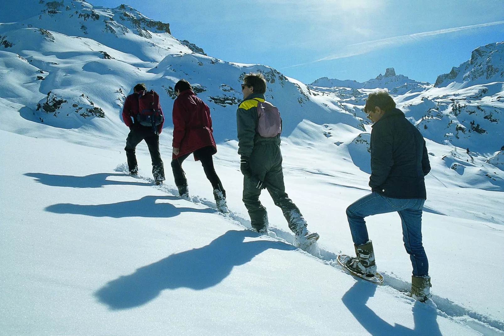 Des Etoiles-Gebied winter 20km