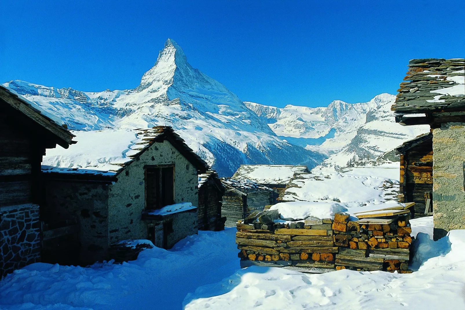 Des Etoiles-Gebied winter 20km