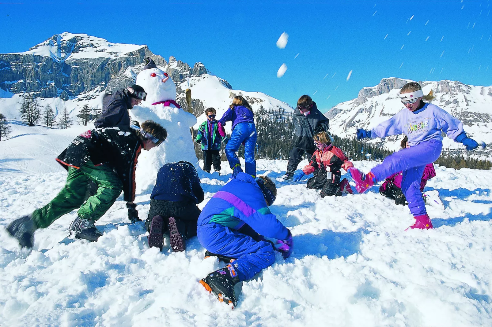 Chalet Albert-Gebied winter 20km