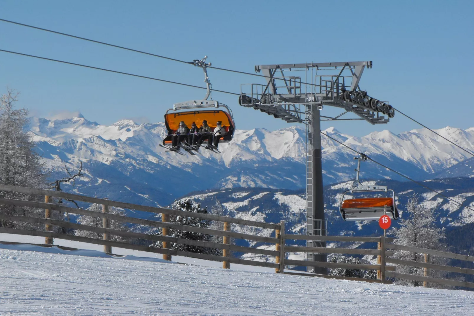 Chalet Sonn-Alm-Gebied winter 20km