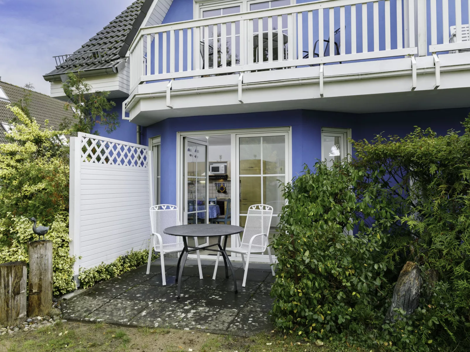 Eickhus Blaue Wohnung-Buiten