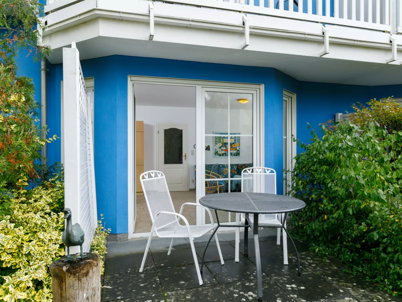 Eickhus Blaue Wohnung-Buiten