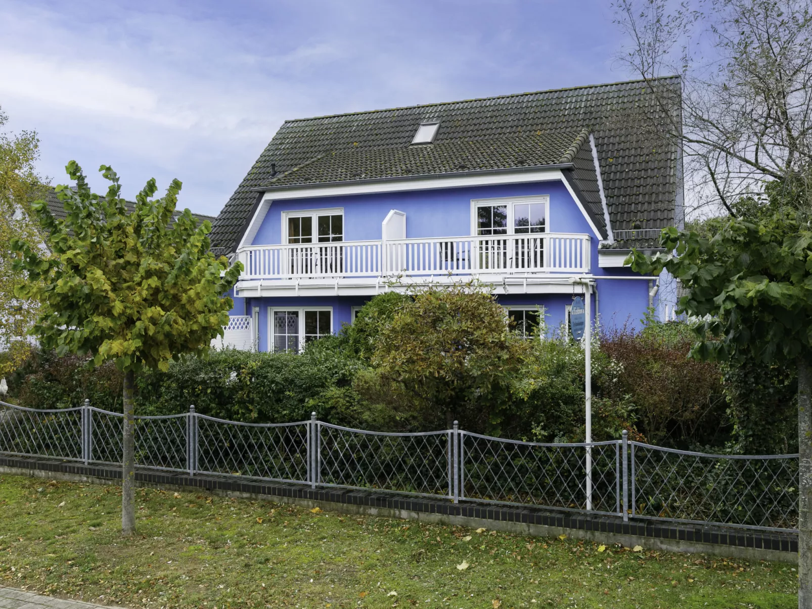 Eickhus Blaue Wohnung-Buiten