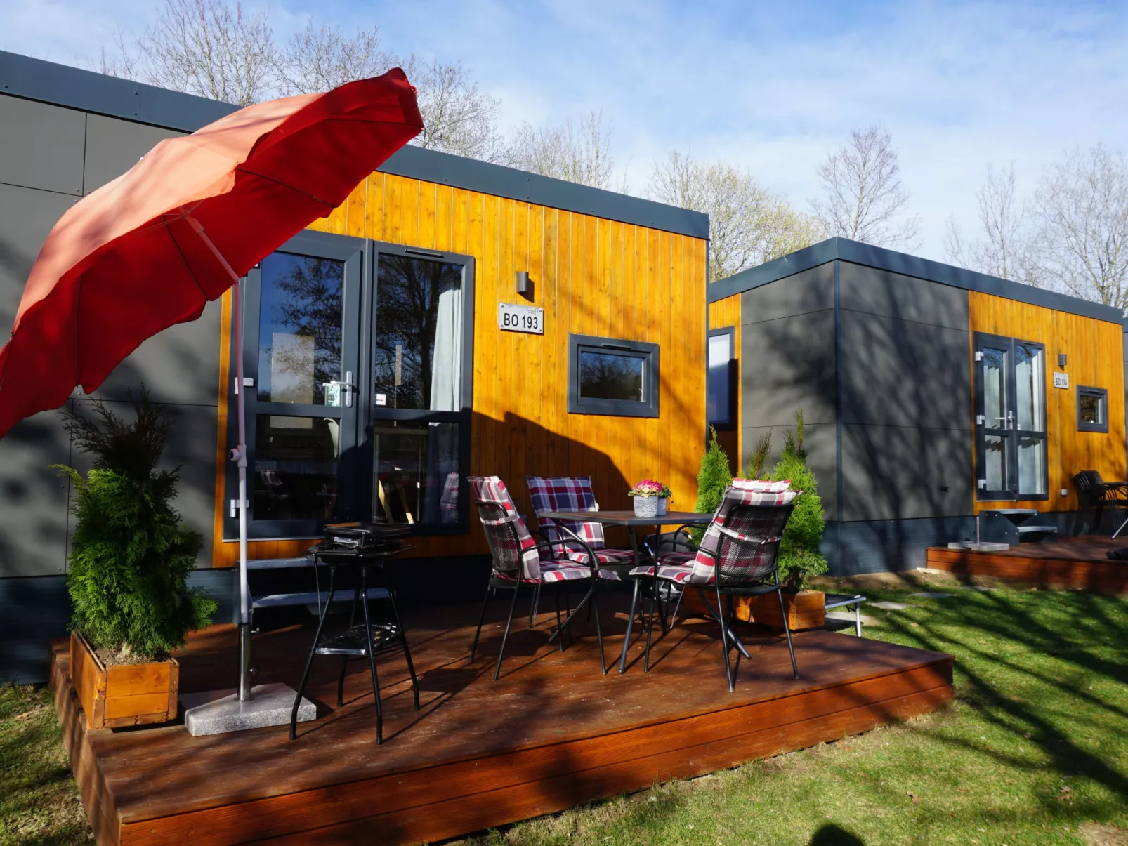 Tiny Haus Toni-Buiten
