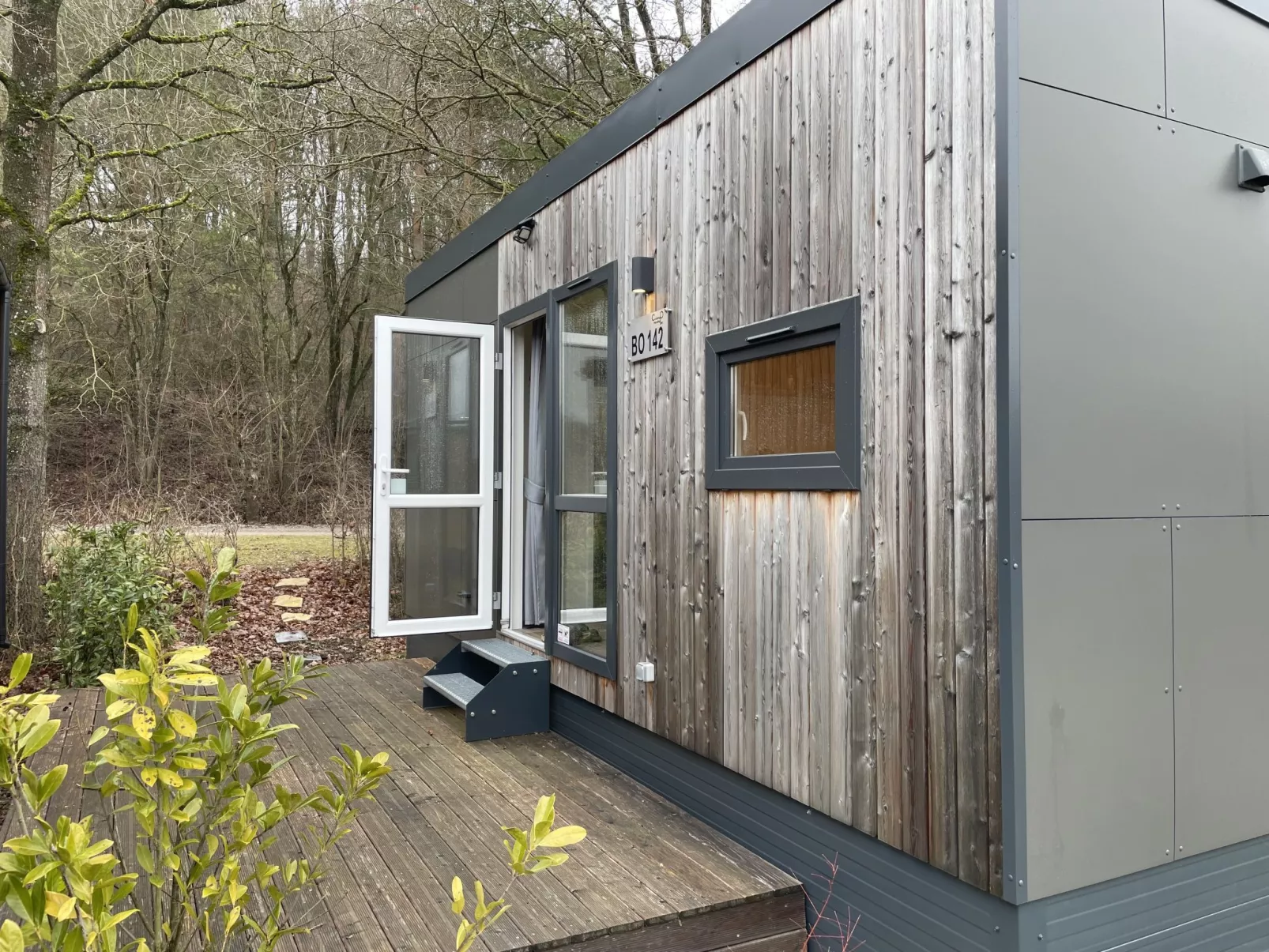 Tiny Haus Auszeit-Buiten