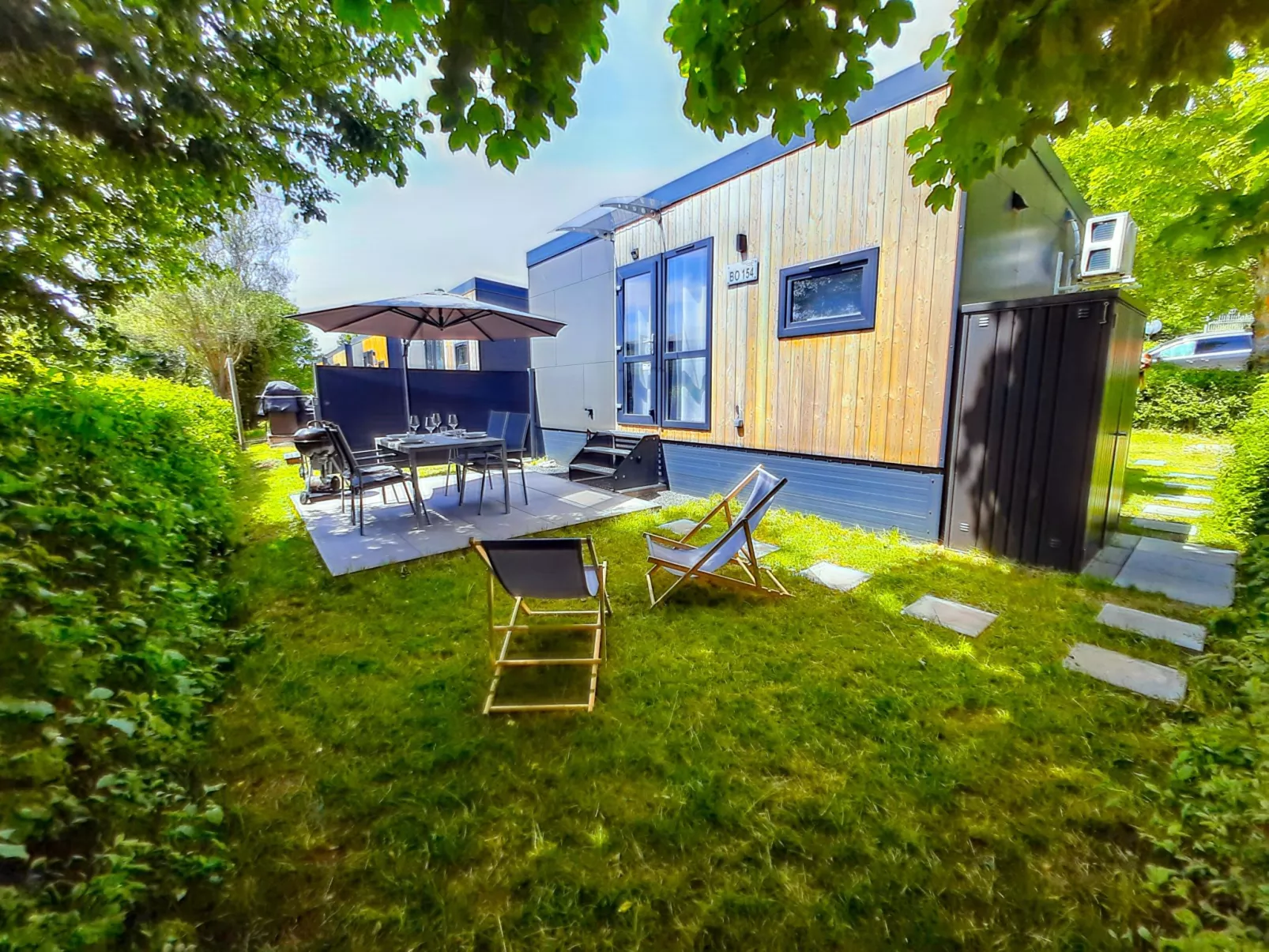 Tiny Haus am Waldsee-Buiten