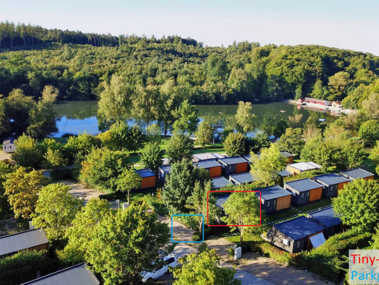 Tiny Haus am Waldsee-Buiten