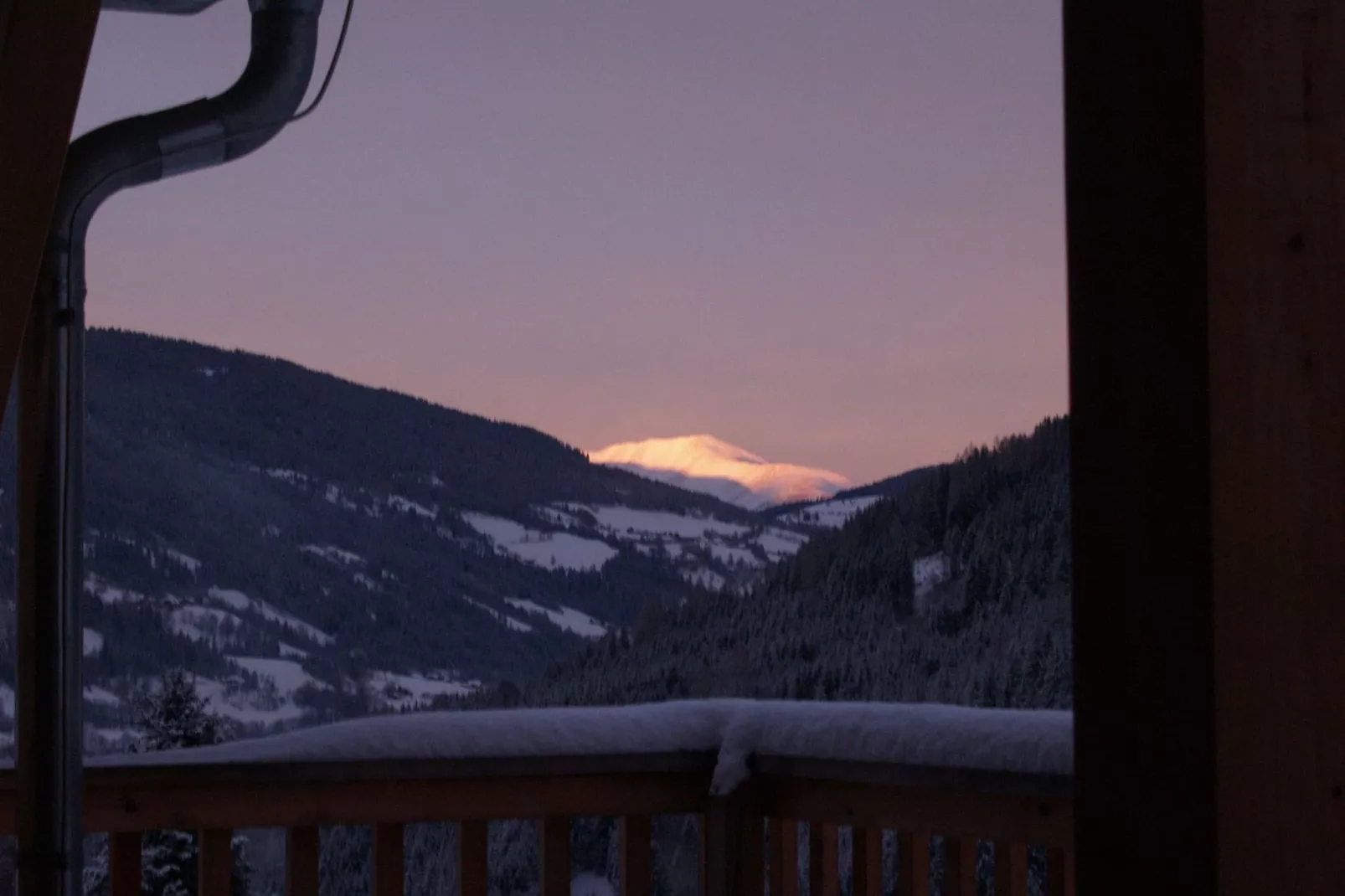 Chalet De Berghut-Uitzicht winter