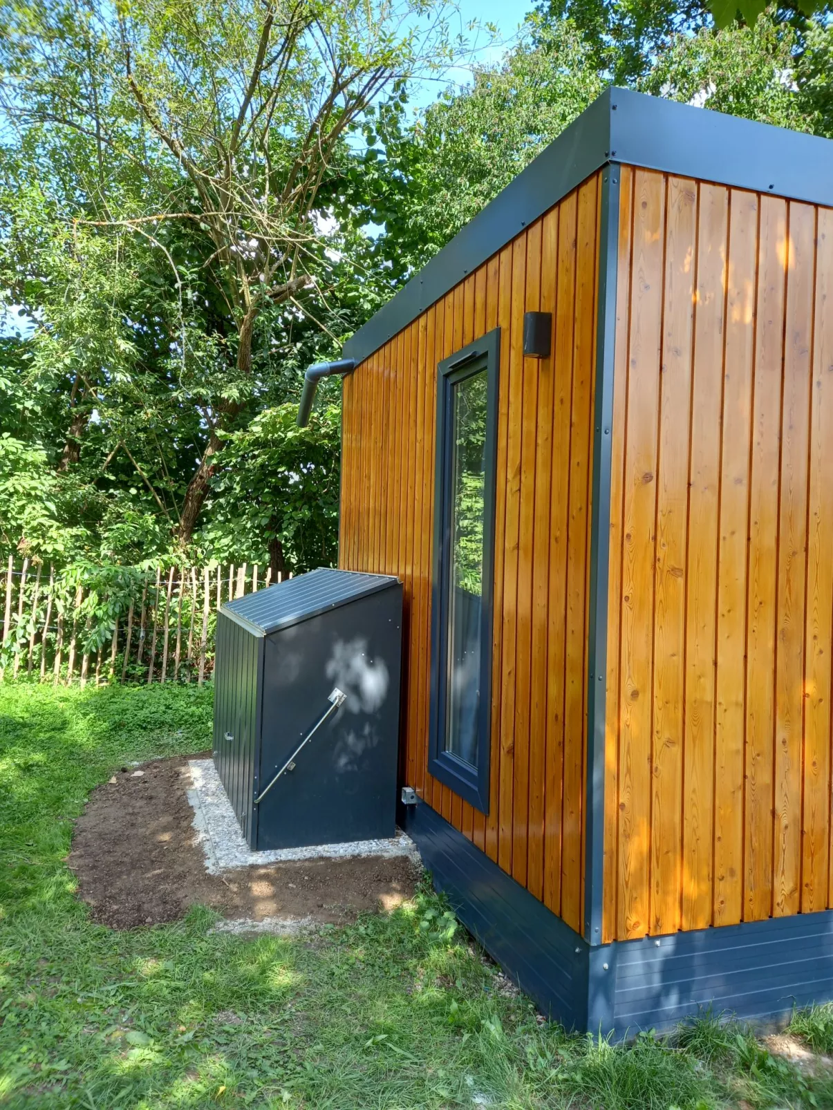 Tiny Haus Sunside Gardenlounge-Buiten