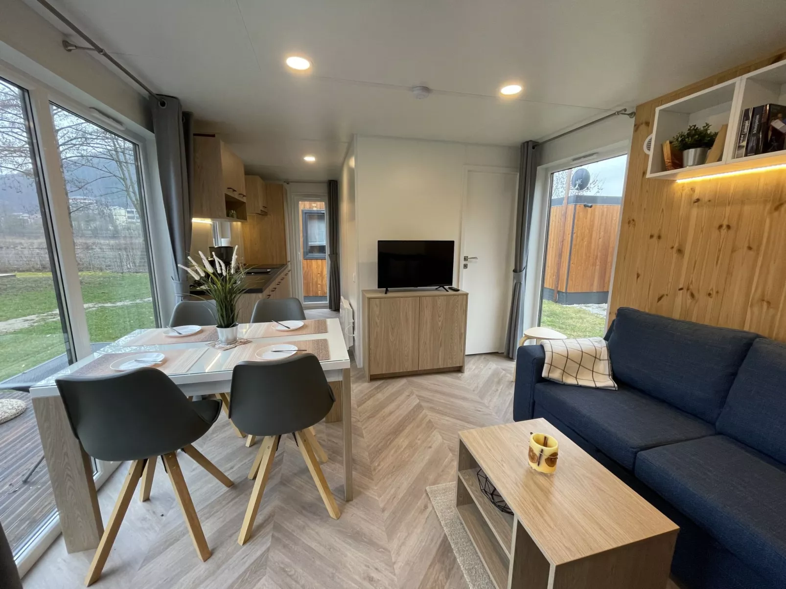 Tiny Haus Tonys Loft-Binnen