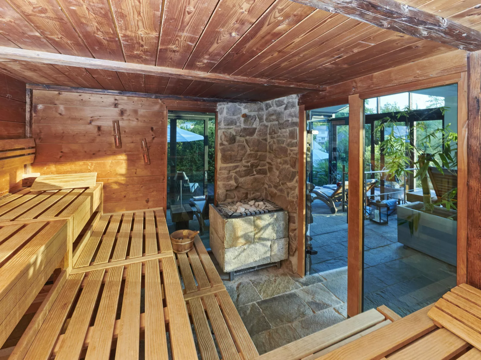 Schwarzwaldchalet de luxe mit Sauna-Binnen