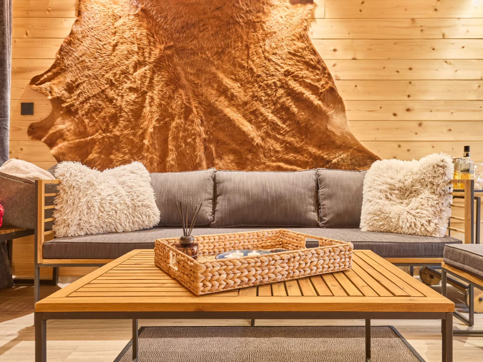 Luxe Timber Lodge & Relaxing Bath”-Binnen