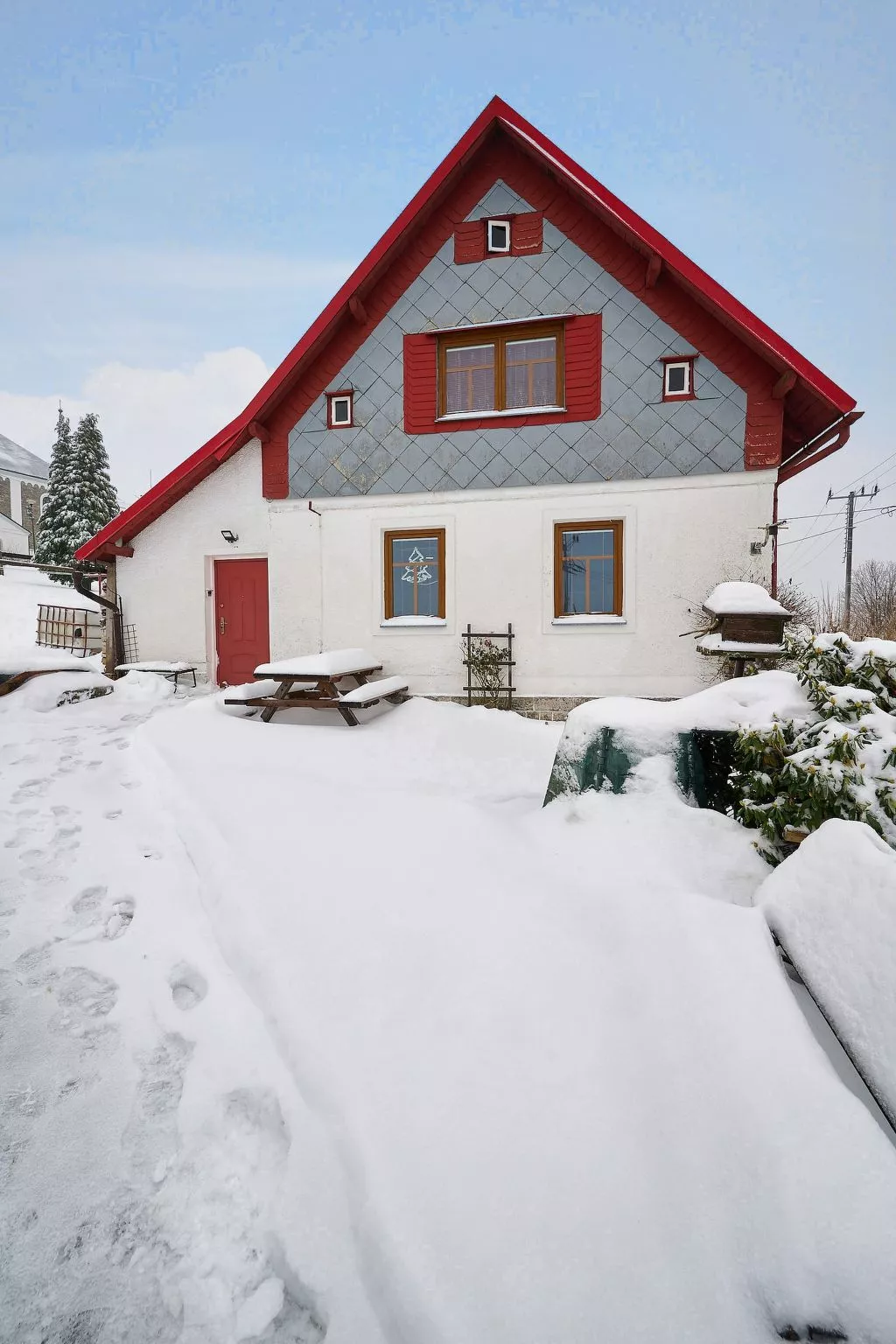 Chaloupka Příchovice-Buiten