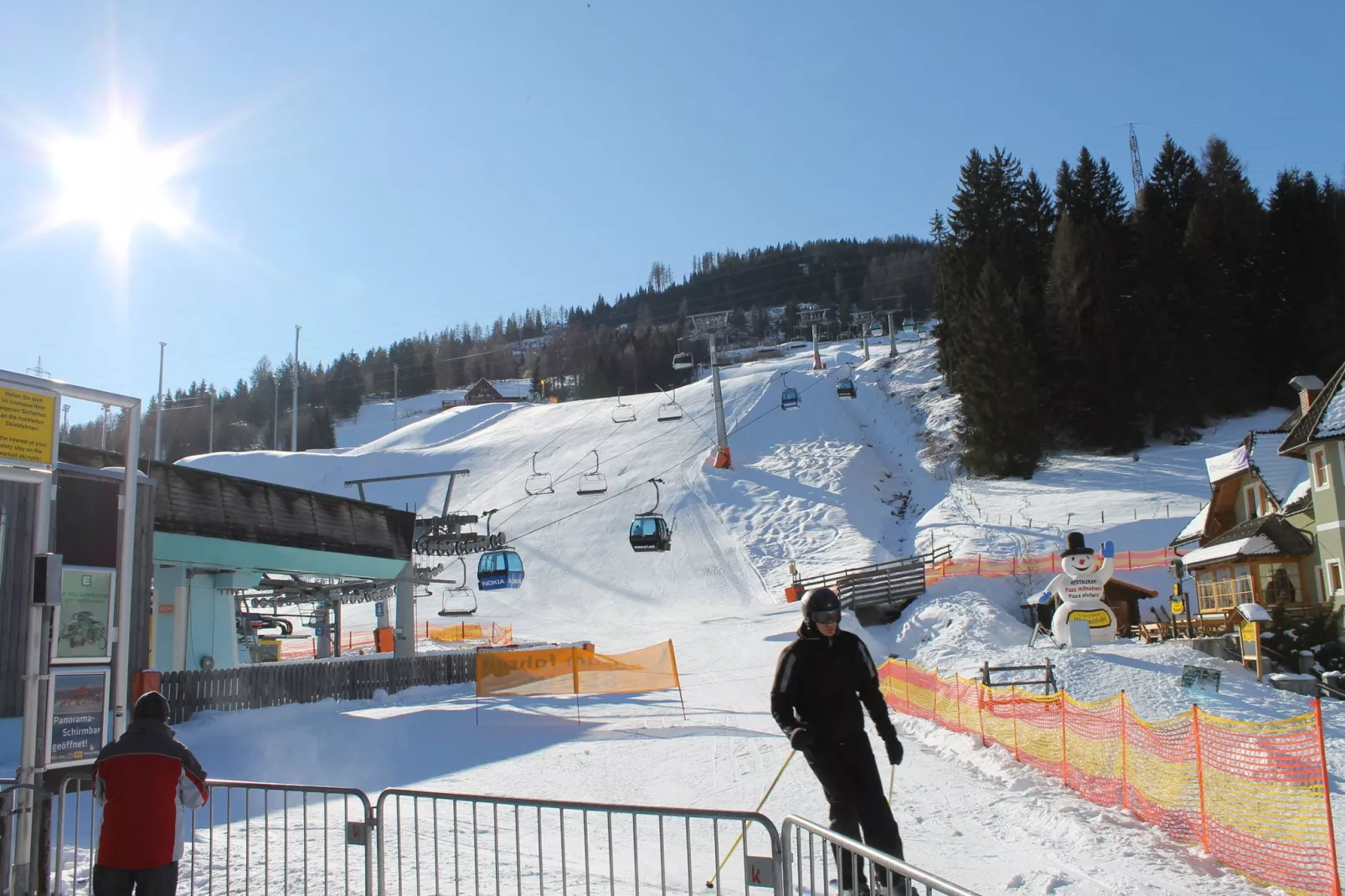 Almdorf Stadl 2-Gebied winter 5km