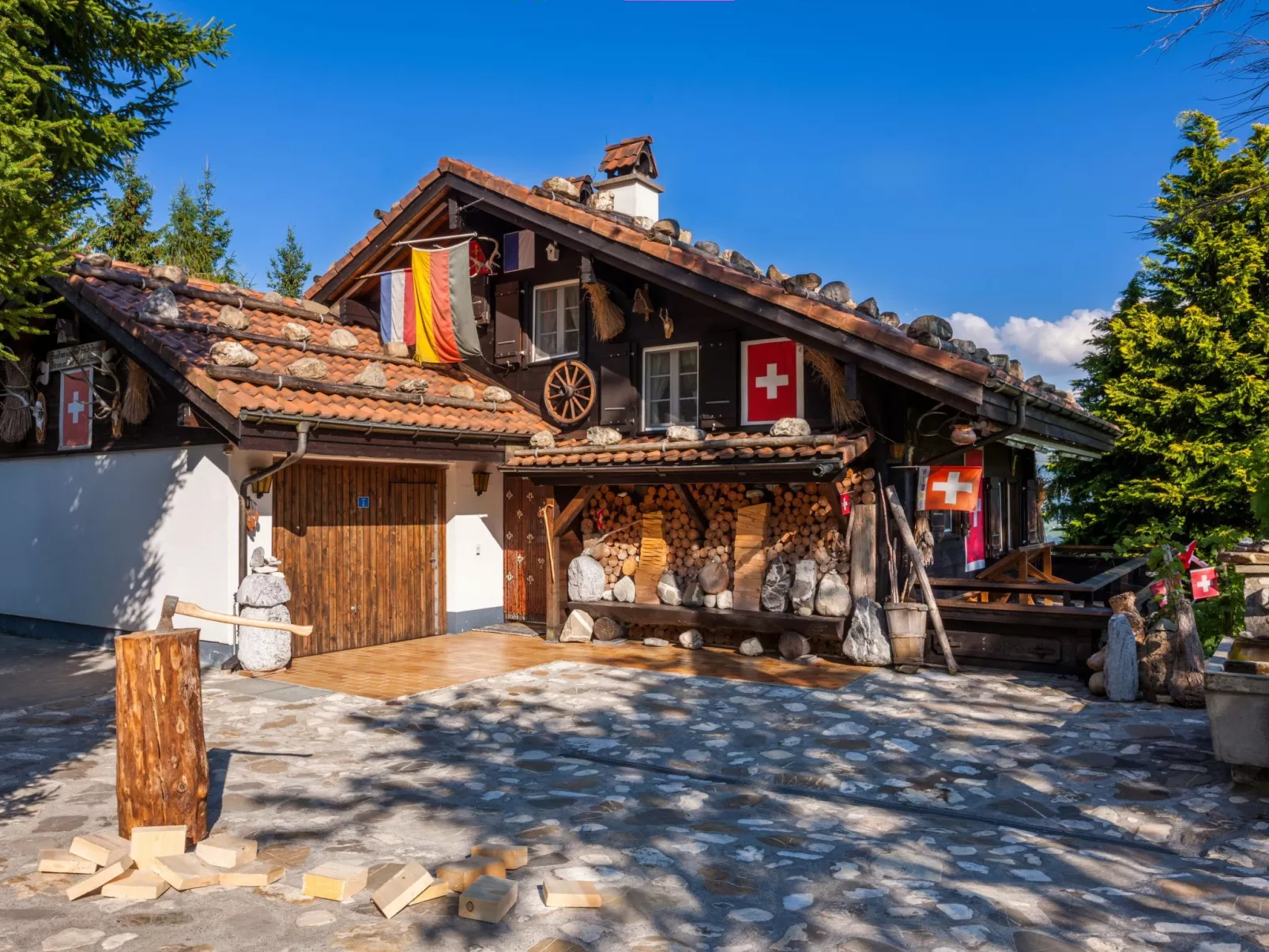 Chalet Zun-Buiten