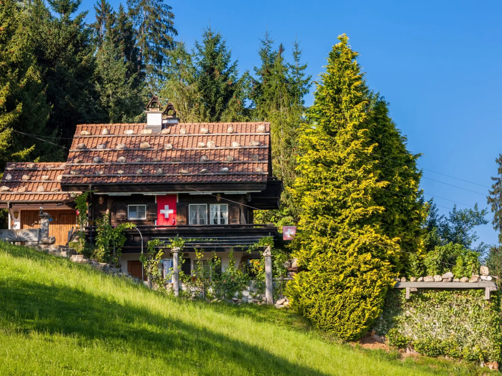 Chalet Zun-Buiten