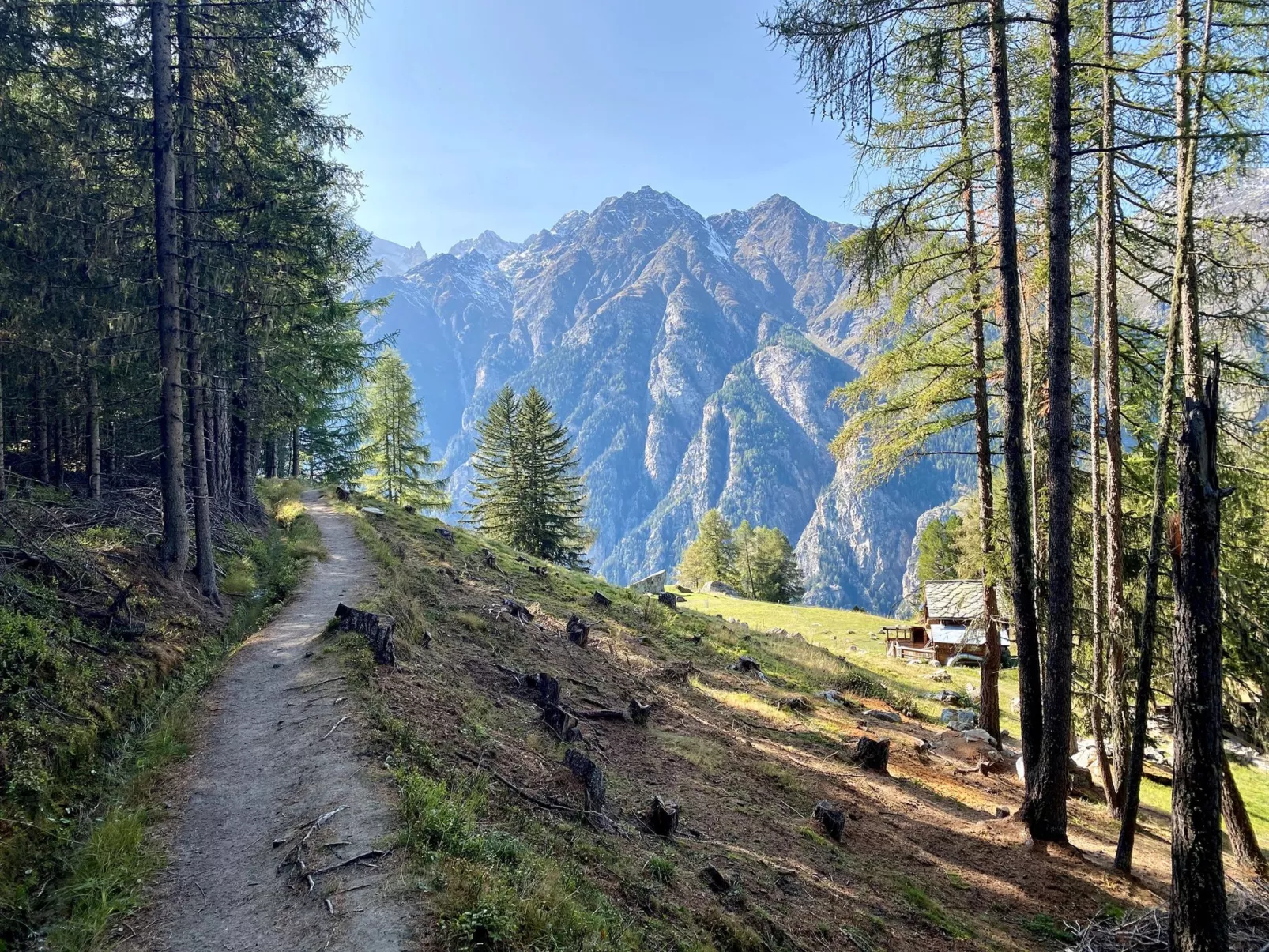 Chalet Jungtalblick Eggeri-Buiten