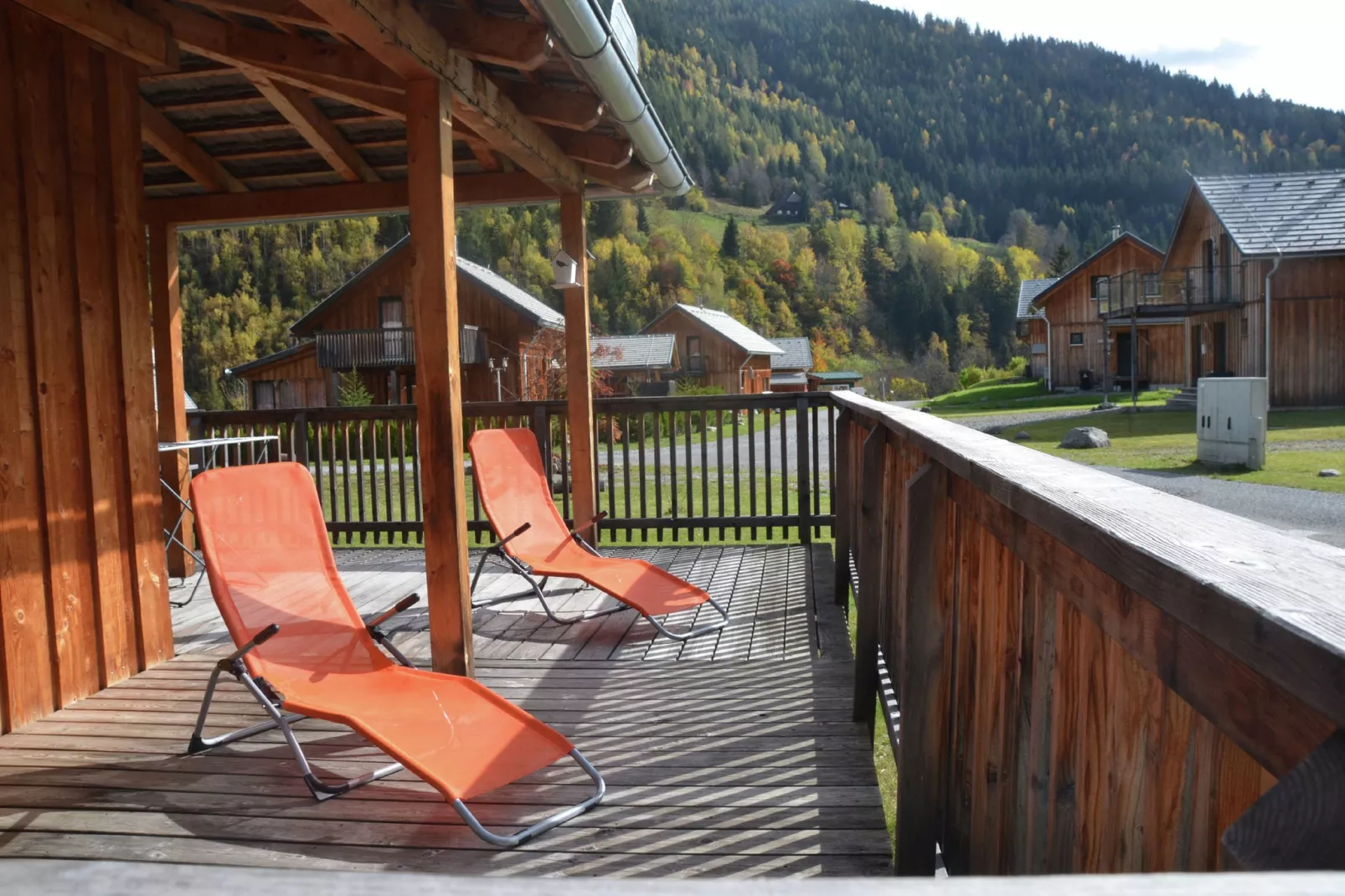 Almdorf Stadl 139-Terrasbalkon