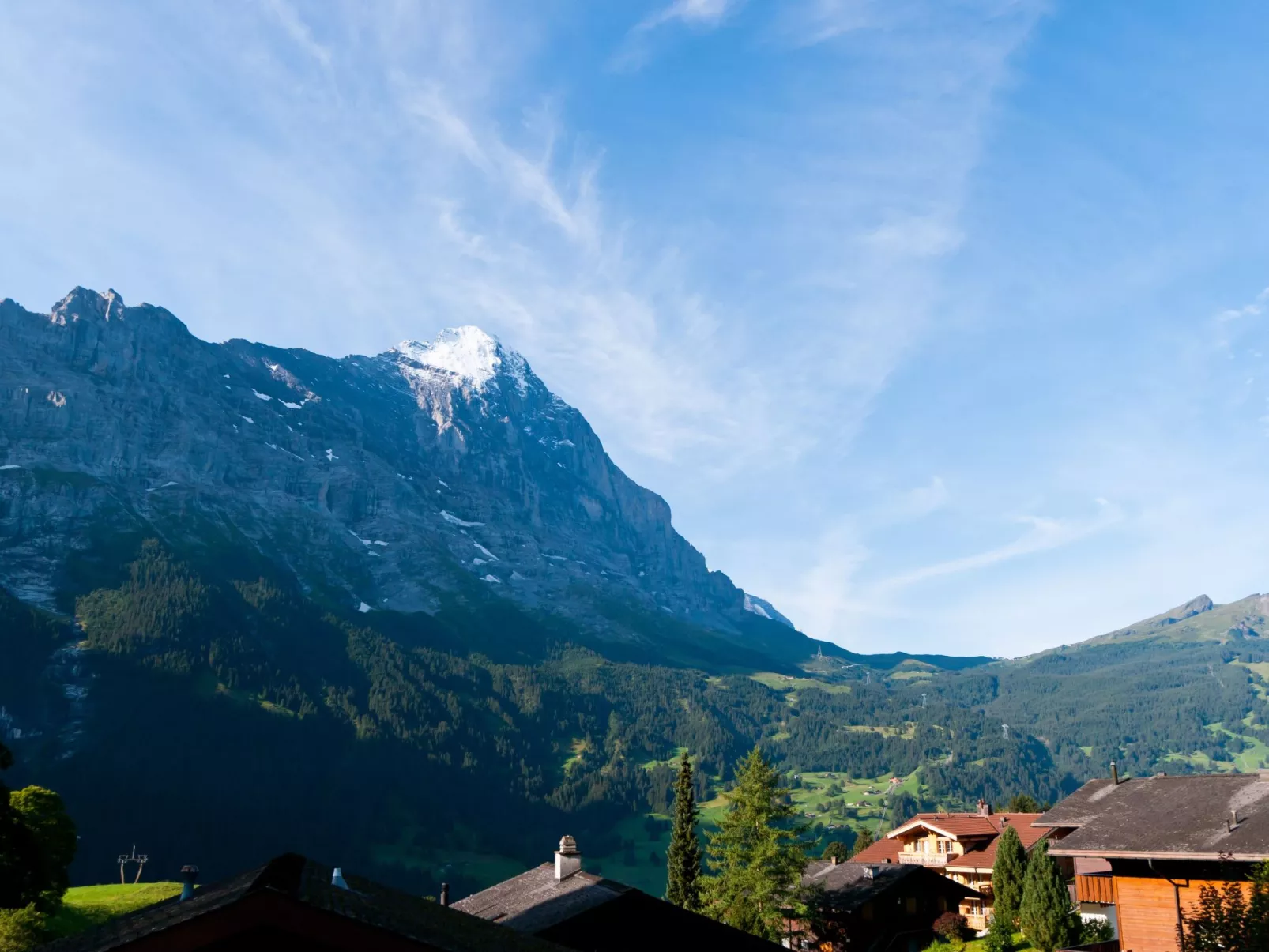 Chalet Bienli-Buiten