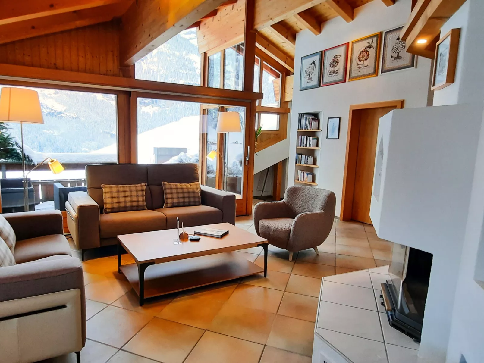 Chalet Abendrot-Binnen