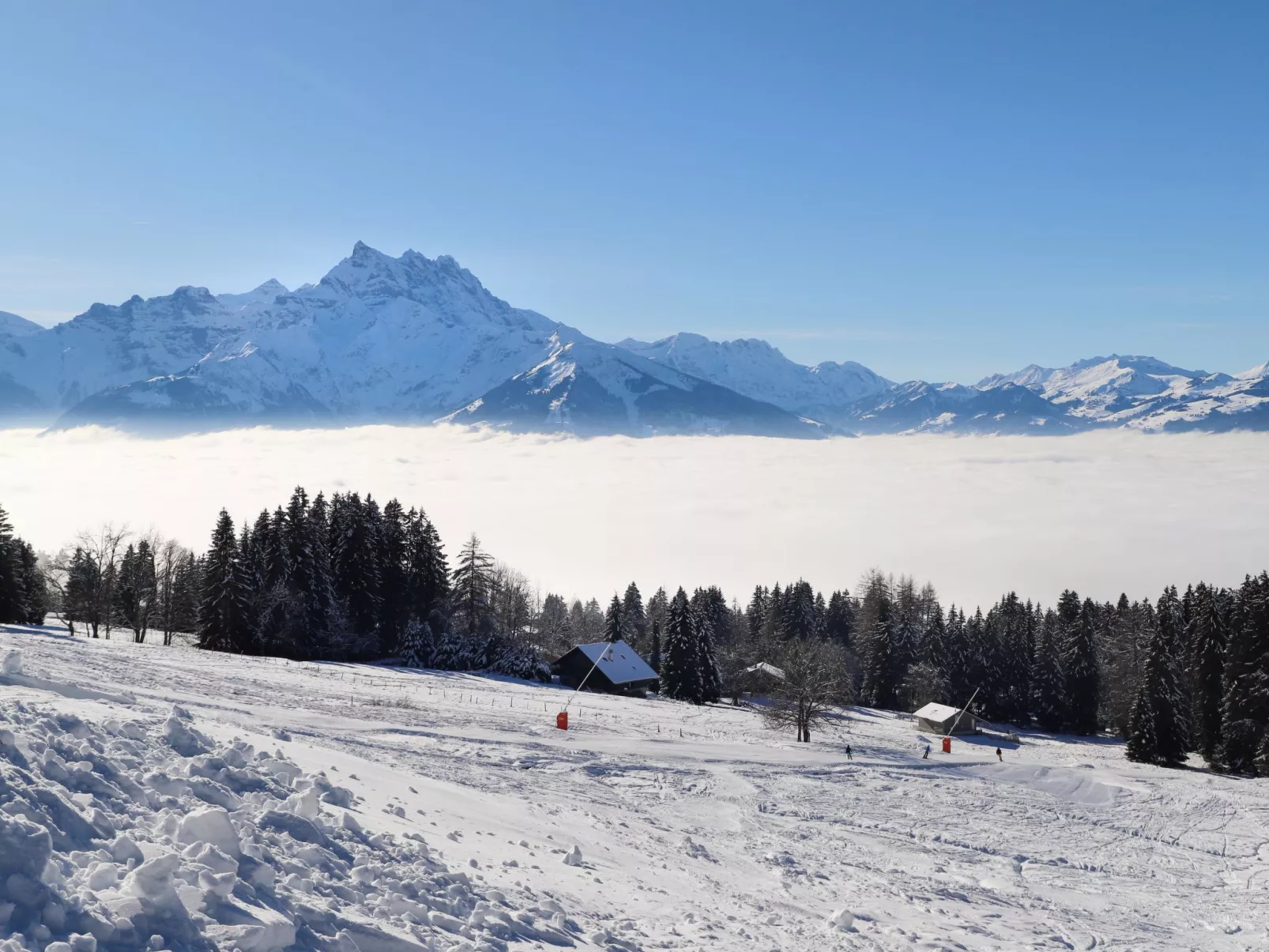 Les Aiguilles d'Argent 10-Omgeving