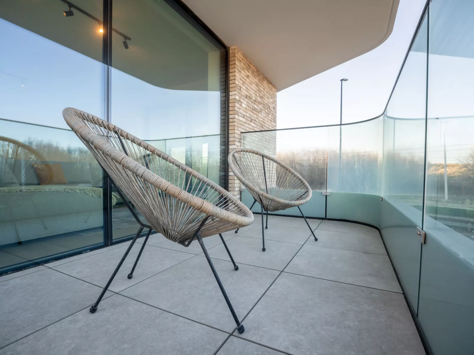 One with terrace and dune view-Buiten