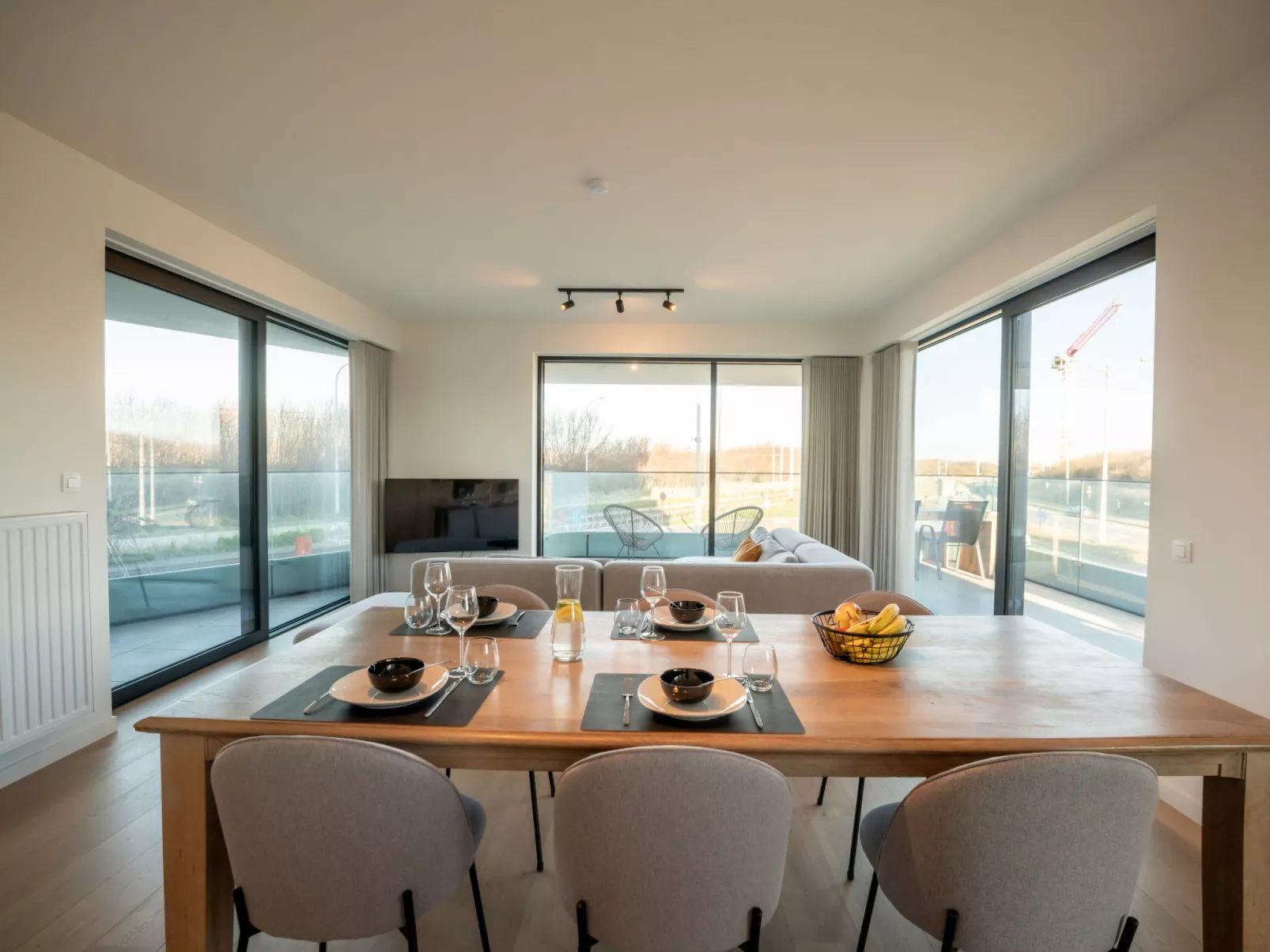 One with terrace and dune view-Binnen