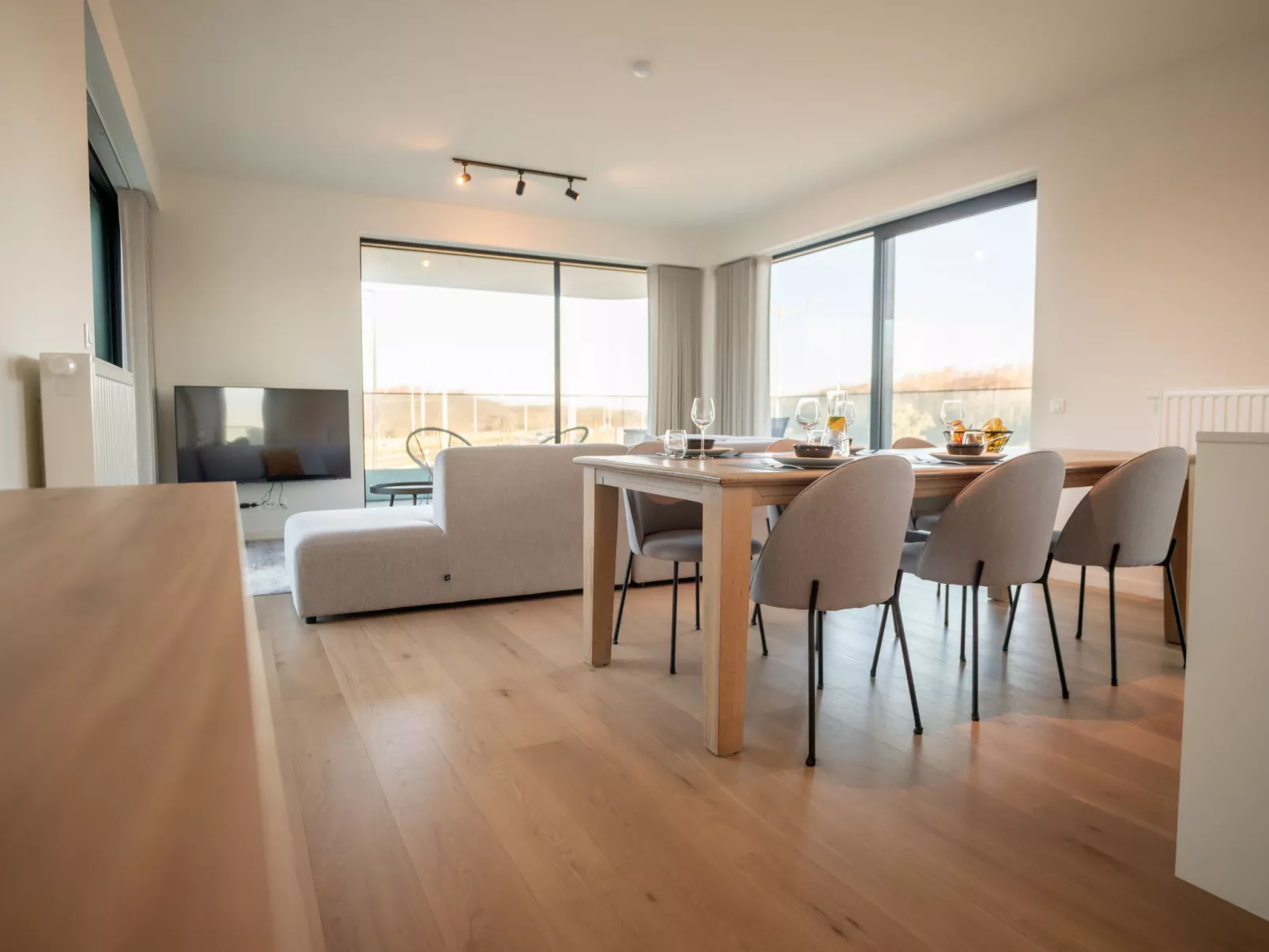 One with terrace and dune view-Binnen